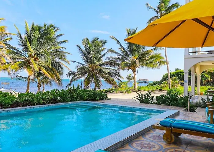 Oceanfront With Pool Gorgeous Ocean Views Wifi & Partial Ac * San Pedro (Ambergris Caye)